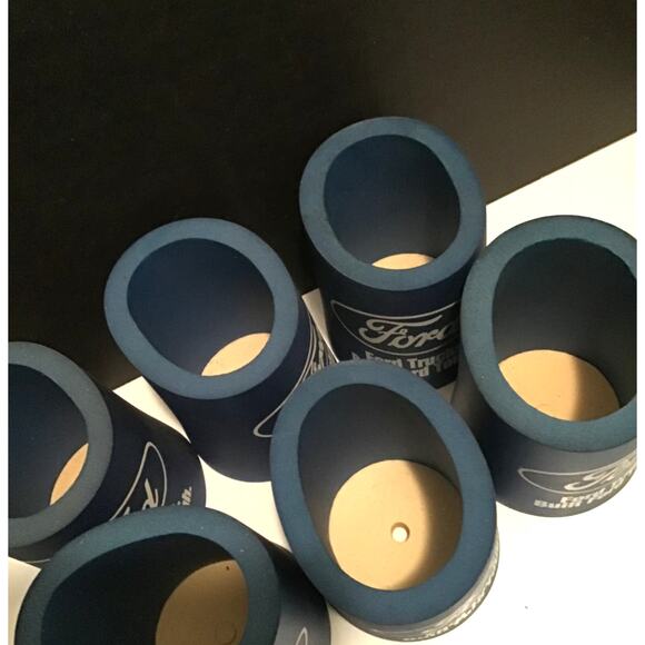 Ford Foam Insulator Can Koozie Ford Trucks Built Ford Tough Coozie Soda Beer Coo - Picture 6 of 6